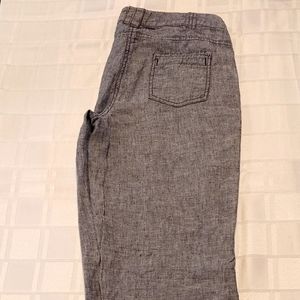 Linen Principles Petite 5 Pocket Trousers